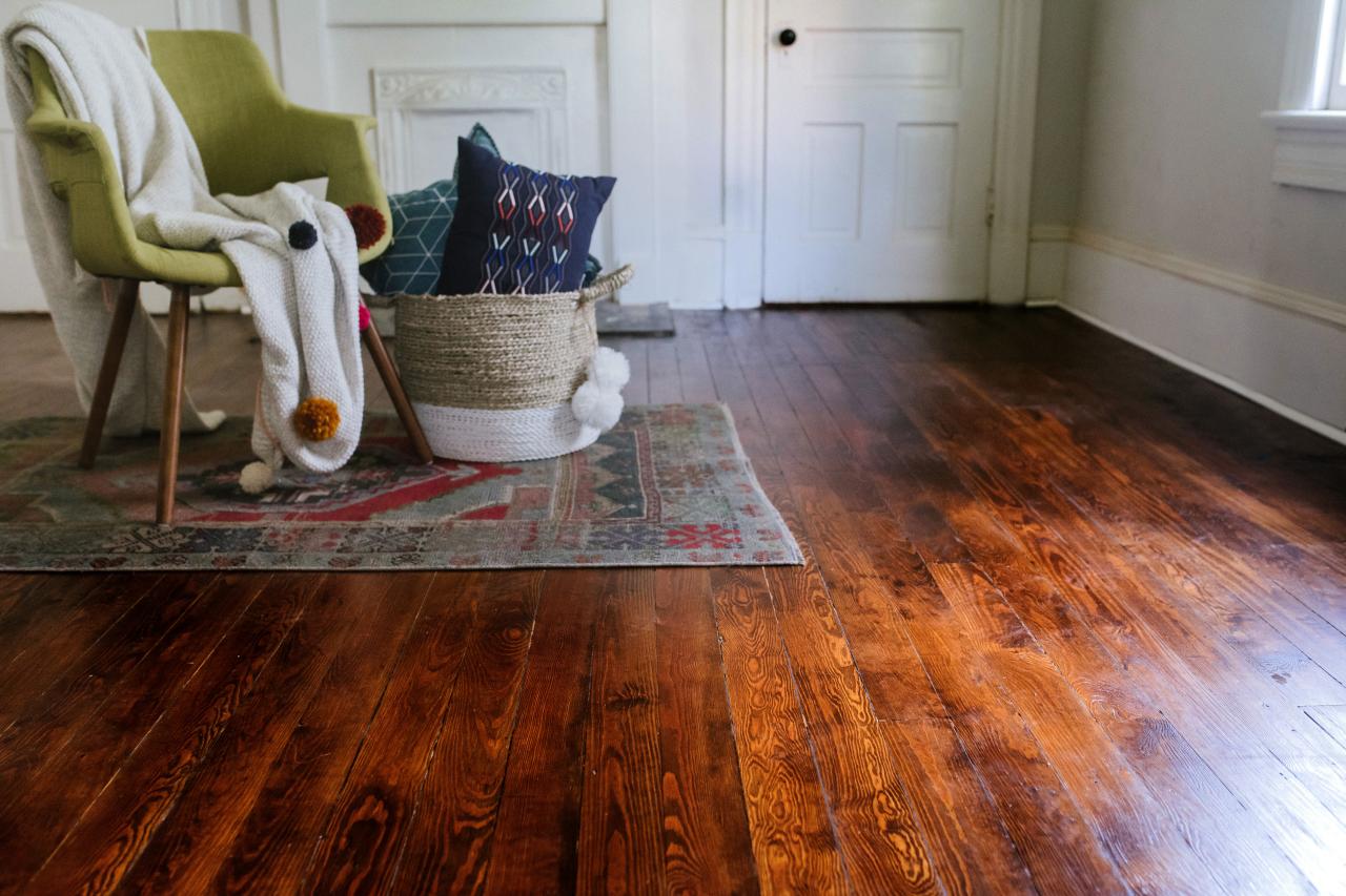 How to refinish hardwood floors?